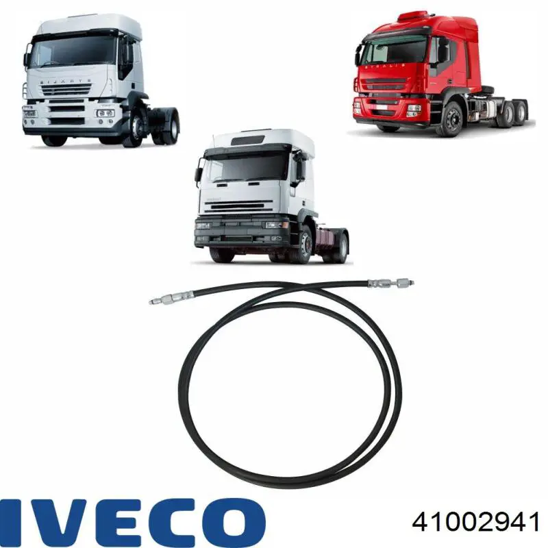 41002941 Iveco Шланг для опрокидывателя кабины
