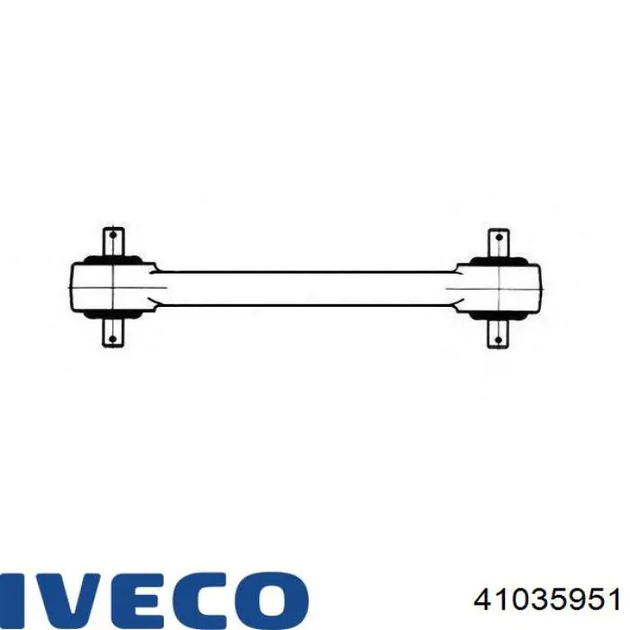 41035951 Iveco Тяга продольная задней подвески