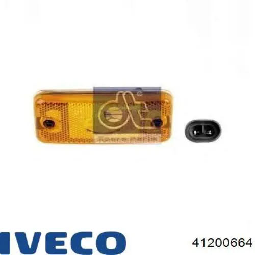 Габарит боковой (фургон) Iveco 41200664 цена, от 18.62 USD