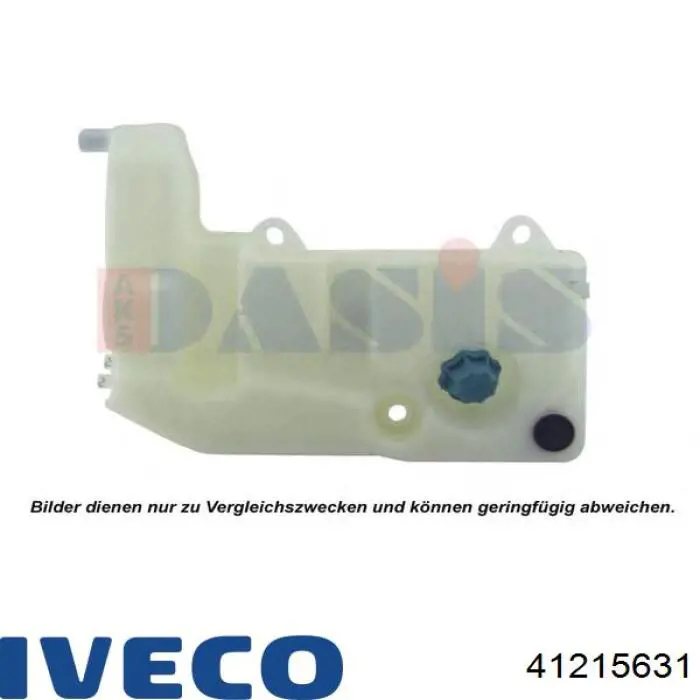 Бачок системы охлаждения 41215631 Iveco