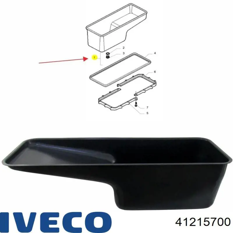  Iveco 41215700 цена, от 36.44 USD