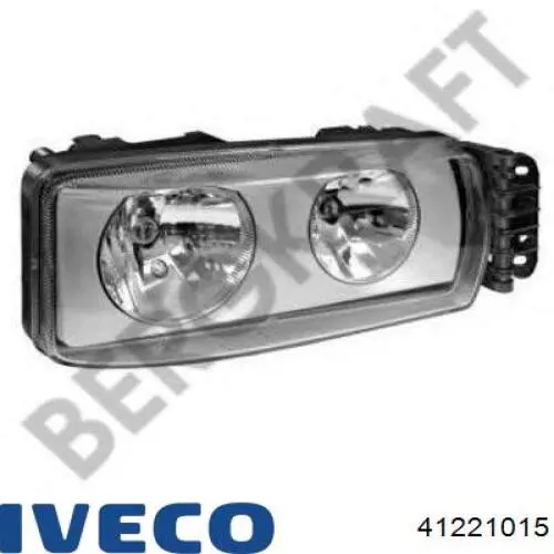 Правая фара 41221015 Iveco