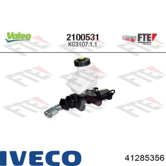 41285356 Iveco cilindro mestre de embraiagem