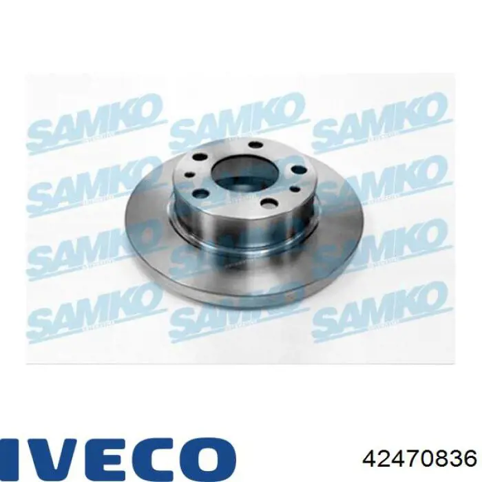 42470836 Iveco Диск тормозной передний