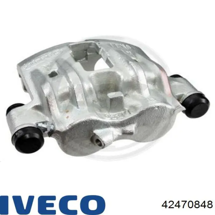 Суппорт тормозной передний правый 42470848 Iveco