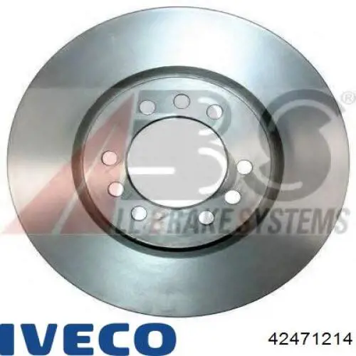 42471214 Iveco диск тормозной передний
