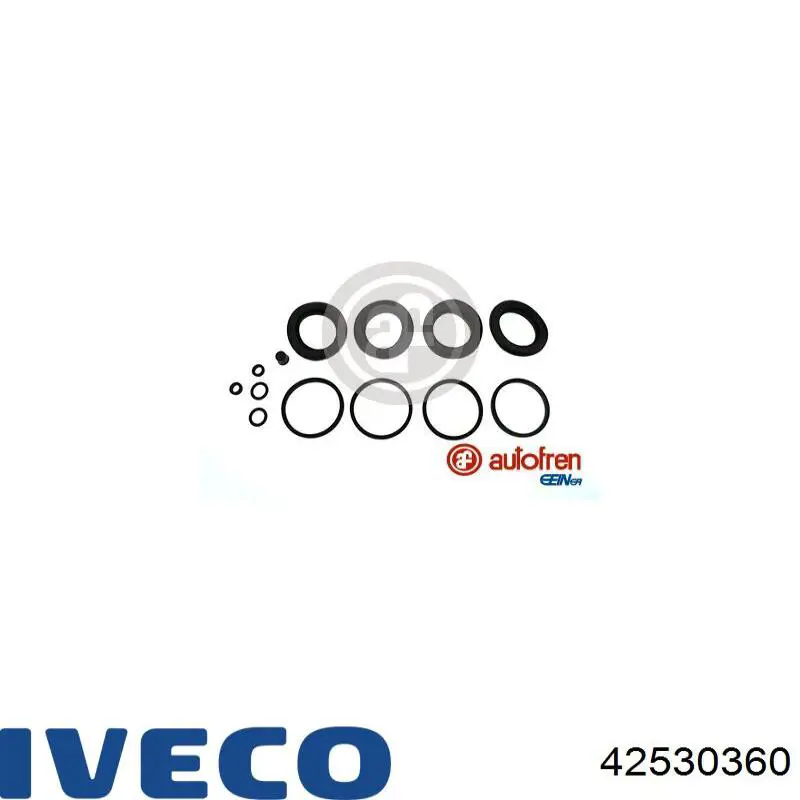 Суппорт тормозной передний левый 42530360 Iveco