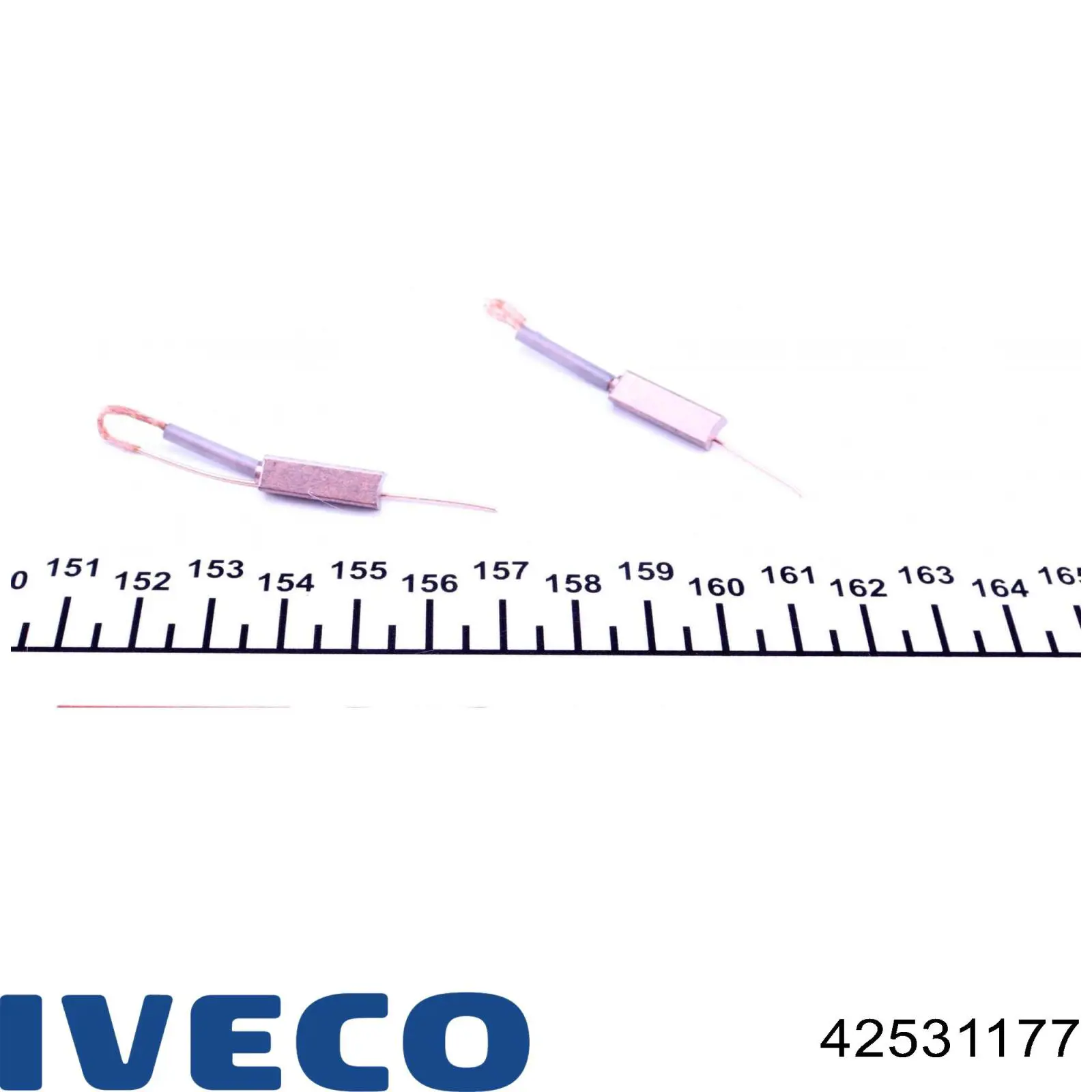 Щетка генератора Iveco 42531177 цена, от 1.36 USD