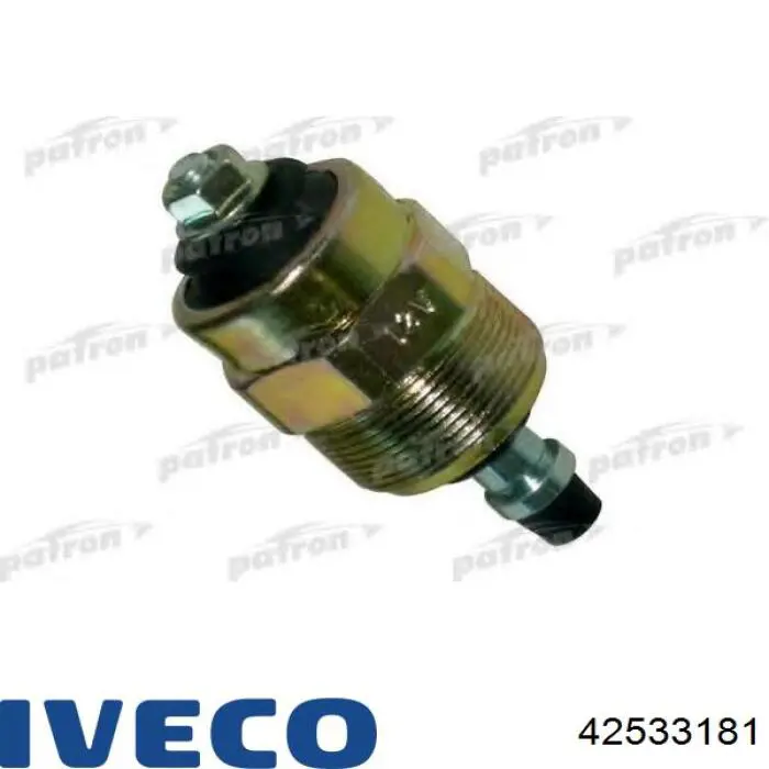 42533181 Iveco клапан тнвд отсечки топлива (дизель-стоп)