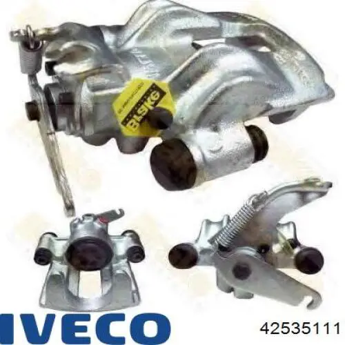 Суппорт тормозной передний правый 42535111 Iveco