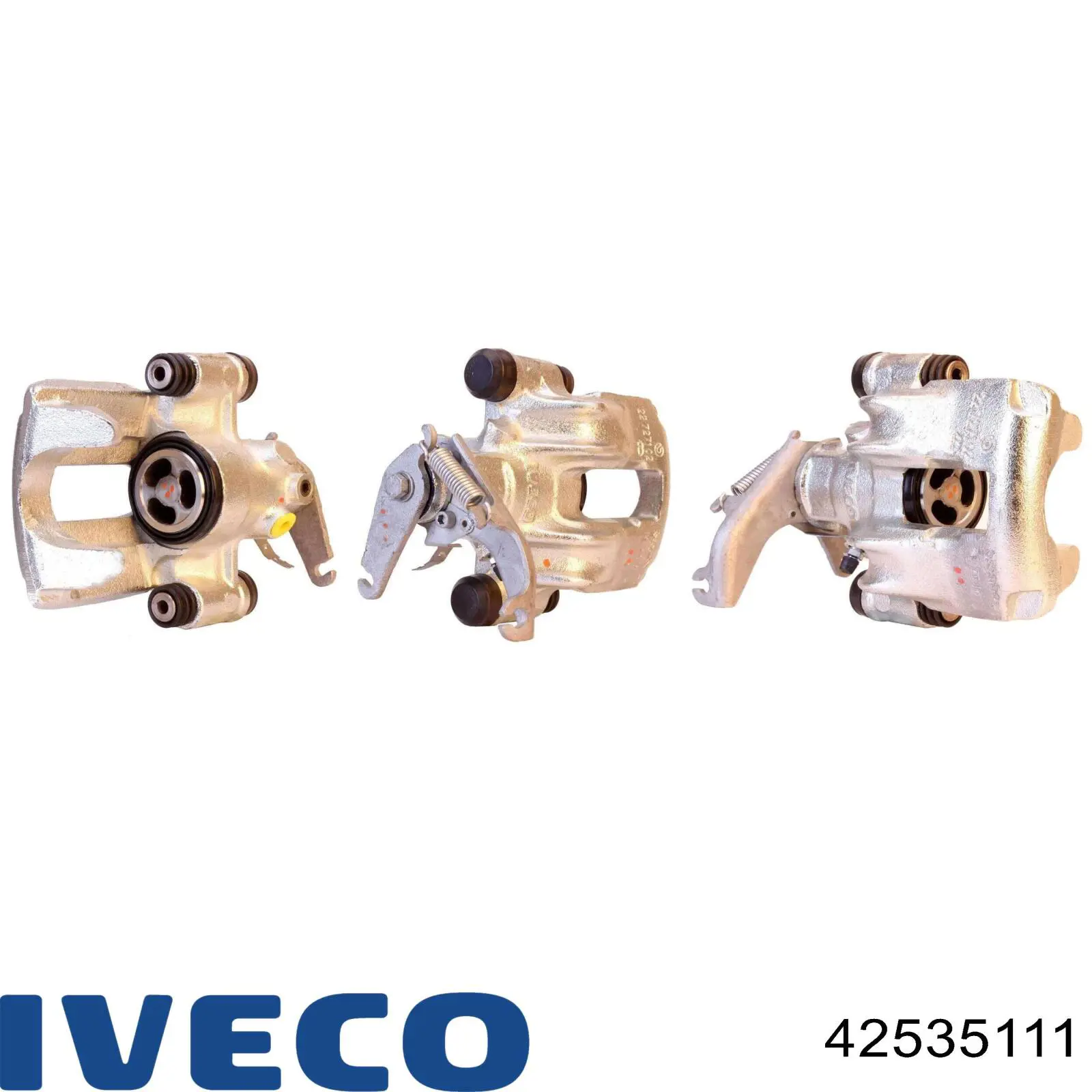 42535111 Iveco Суппорт тормозной, передний, правый
