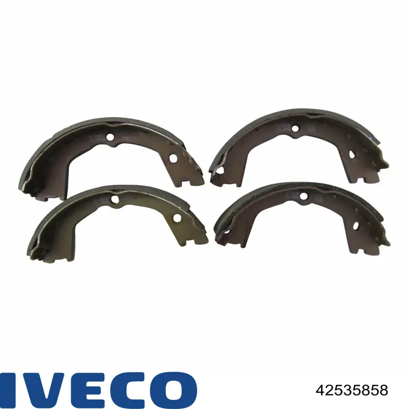 Тормоза рабочие задние ножные и тормозные барабаны Iveco 42535858 цена, от 25.39 USD