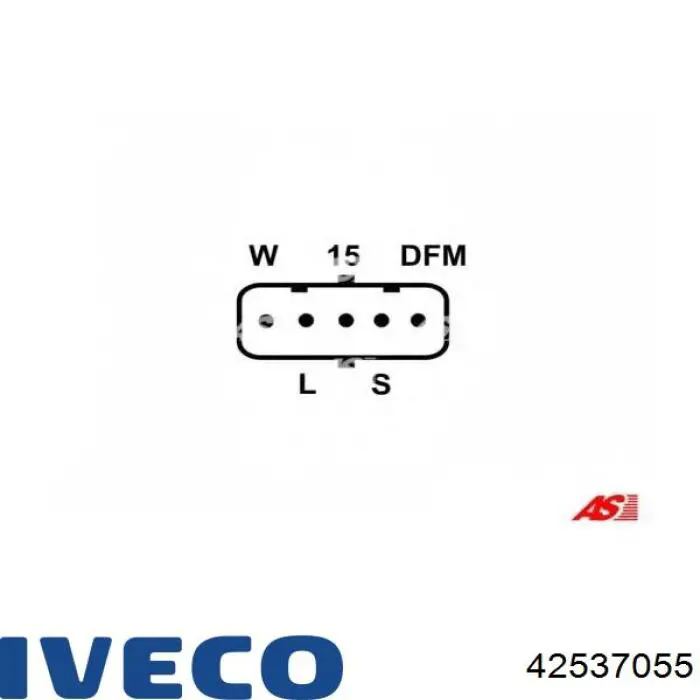 42537055 Iveco Реле-регулятор напряжения