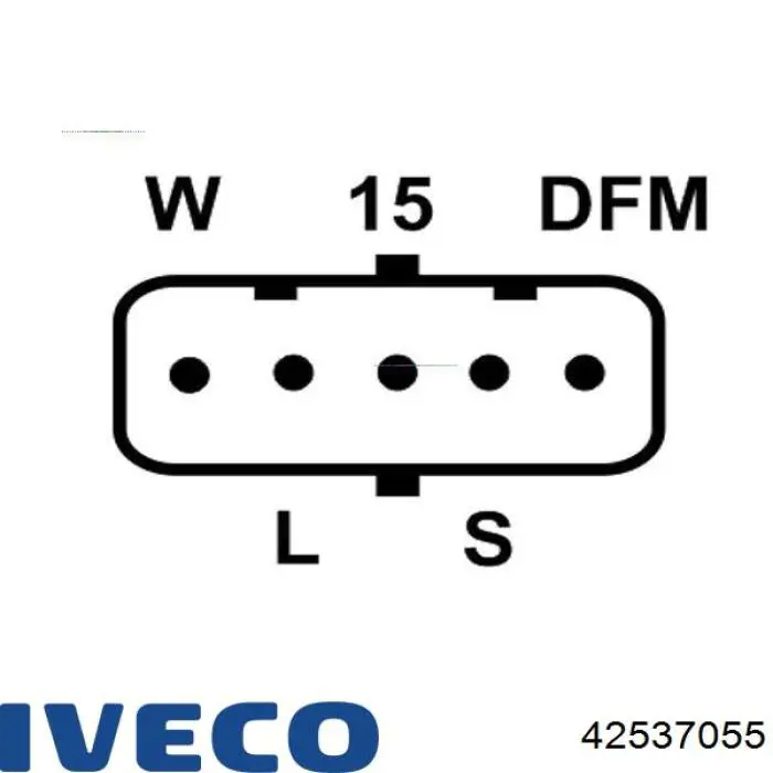 Реле зарядки генератора Iveco 42537055 цена, от 31.18 USD