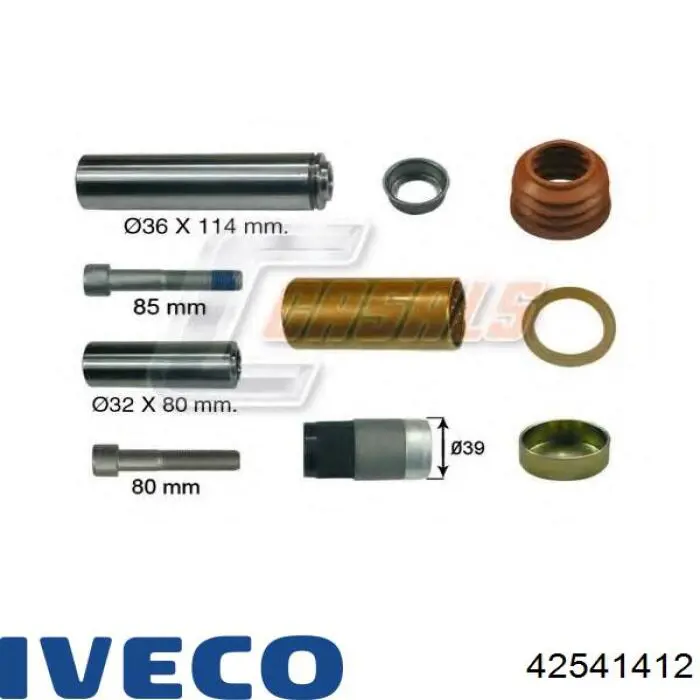 Ремкомплект суппорта RD57430 Rider