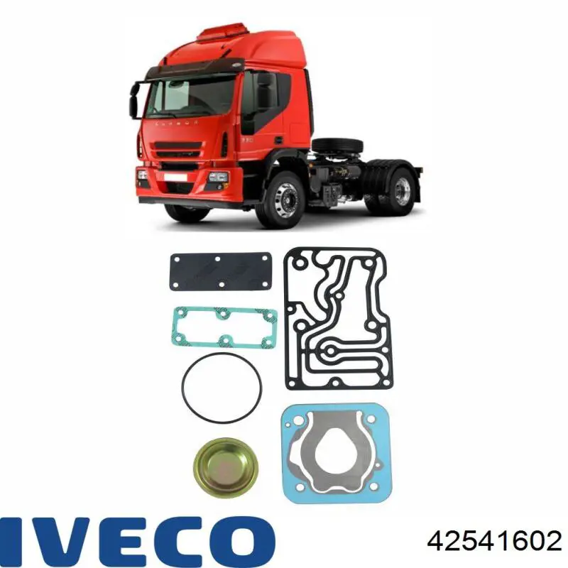 42541602 Iveco Компрессор, головка блока (TRUCK)