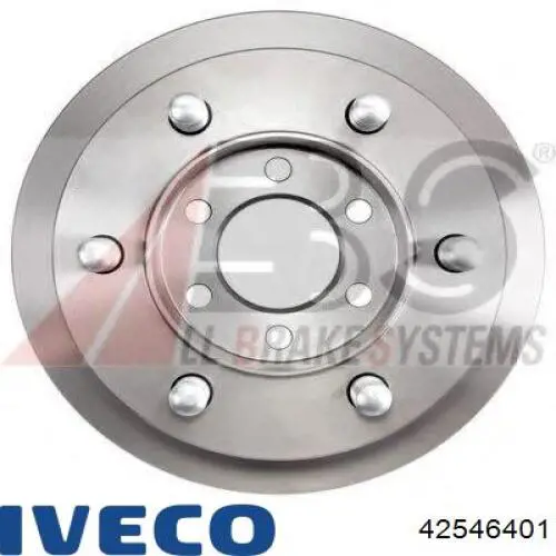 Передние тормозные диски 42546401 Iveco