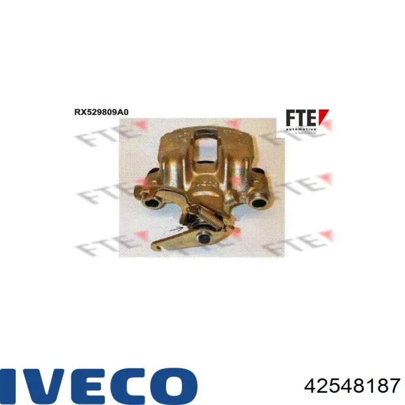 Суппорт тормозной левый задний Iveco 42548187