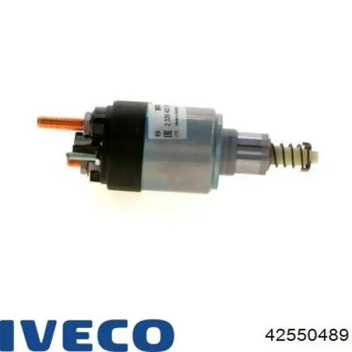 Втягивающее реле стартера 42550489 Iveco