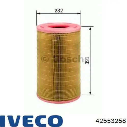Фильтр воздушный IVECO 42553258