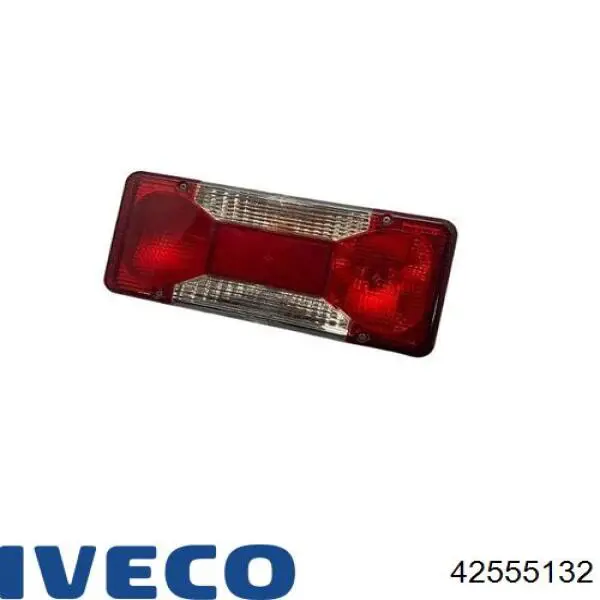 Стекло фонаря заднего левого 42555132 Iveco