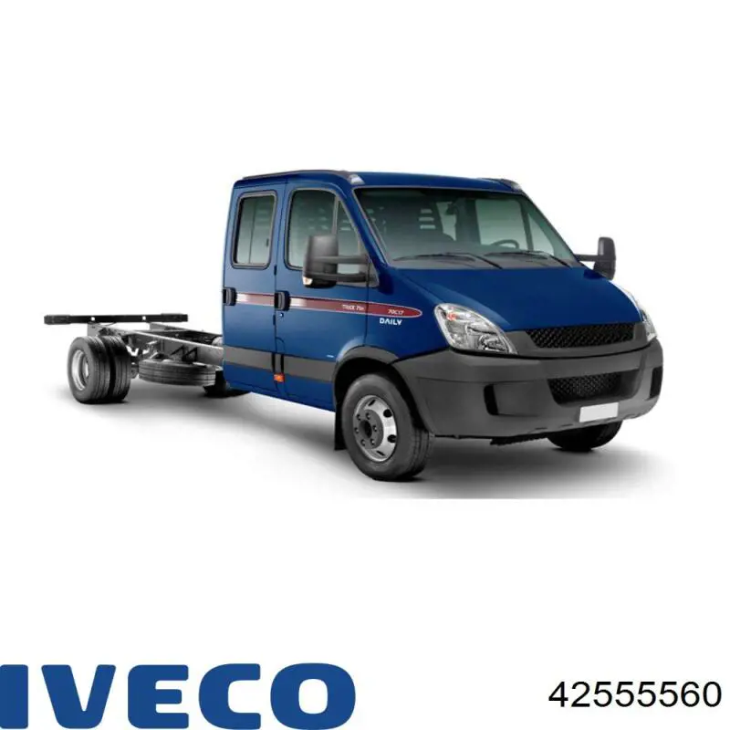 42555560 Iveco suporte do freio dianteiro direito