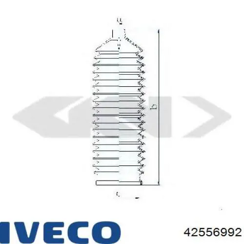 Купить 42556992 Iveco Чехол рулевого механизма