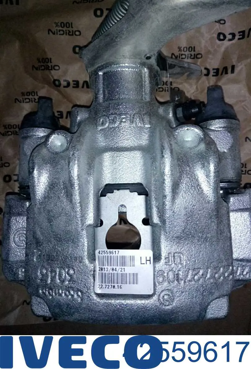 42559617 Iveco Тормозной суппорт задний левый