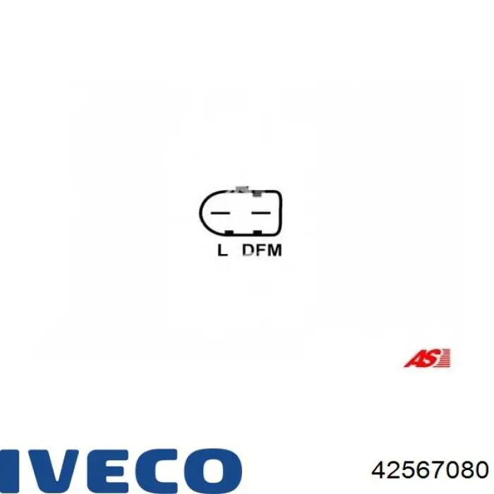42567080 Iveco Реле-регулятор напряжения