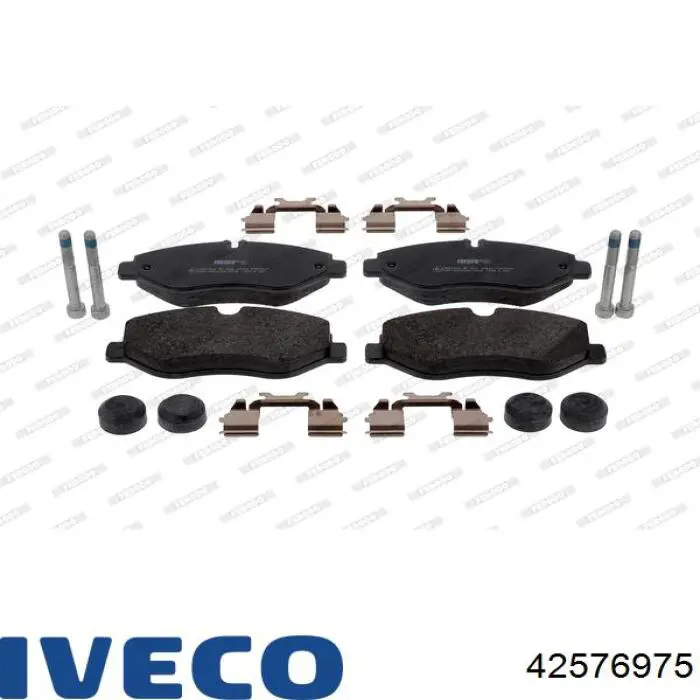 Купить 42576975 Iveco Колодки тормозные