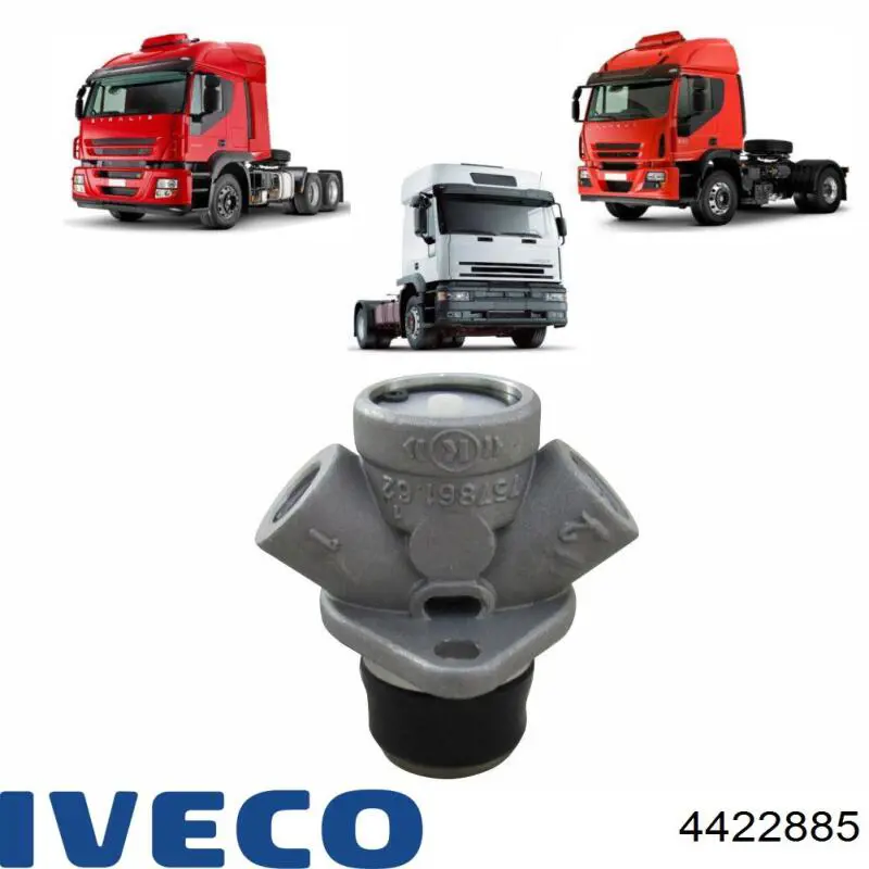 Подушки глушителя Iveco 4422885