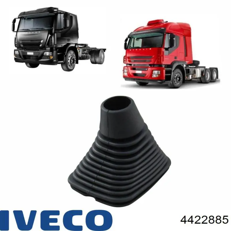 4422885 Iveco Крепление глушителя