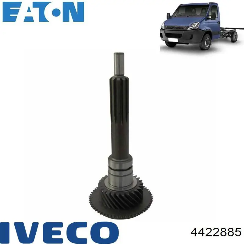 Подушка глушителя 4422885 Iveco