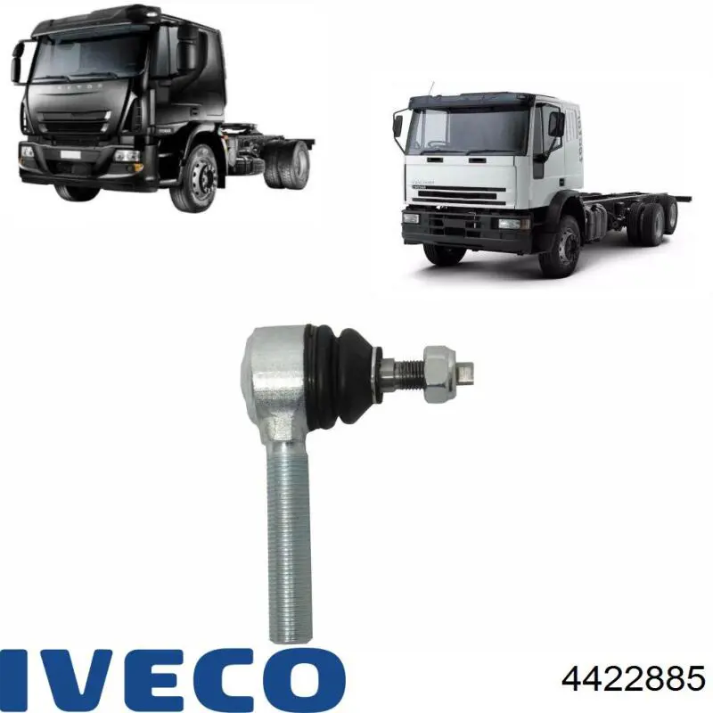 4422885 Iveco Крепление глушителя
