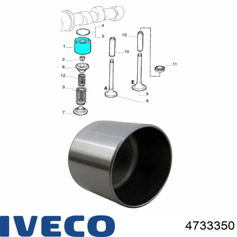 Гидрокомпенсатор 4733350 Iveco