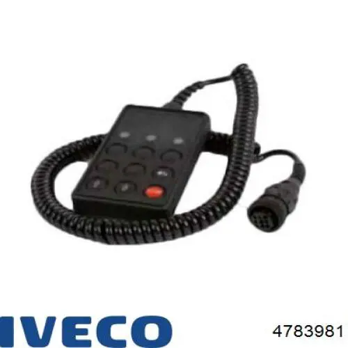 4783981 Iveco Кран управления пневмотормозами (тормозной кран)
