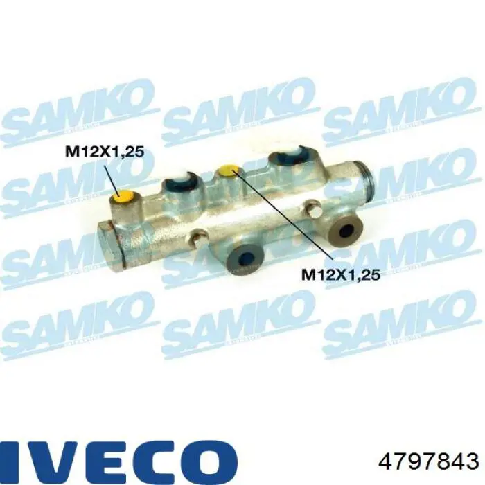 4797843 Iveco Цилиндр тормозной, главный