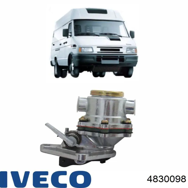 Насос для ручного переливания топлива Iveco 4830098 цена, от 38.10 USD