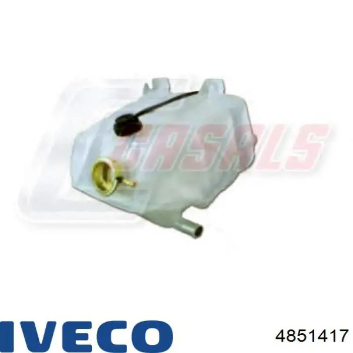Купить 4851417 Iveco Водяной бачок системы охлаждения