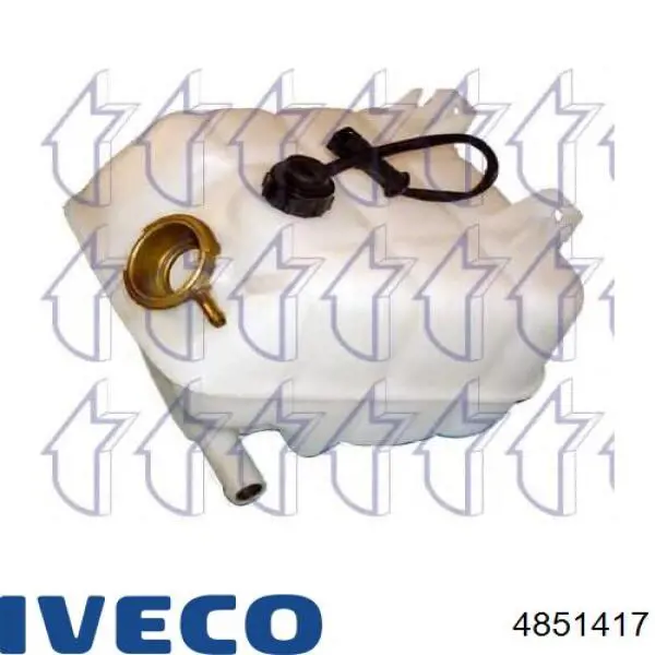 Бачок системы охлаждения двигателя расширительный Iveco 4851417 цена, от 25.54 USD