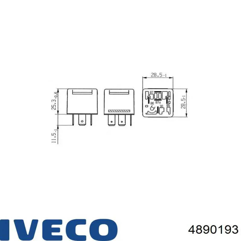 Датчик давления выхлопных газов Iveco 504358206 цена, от 48.04 USD