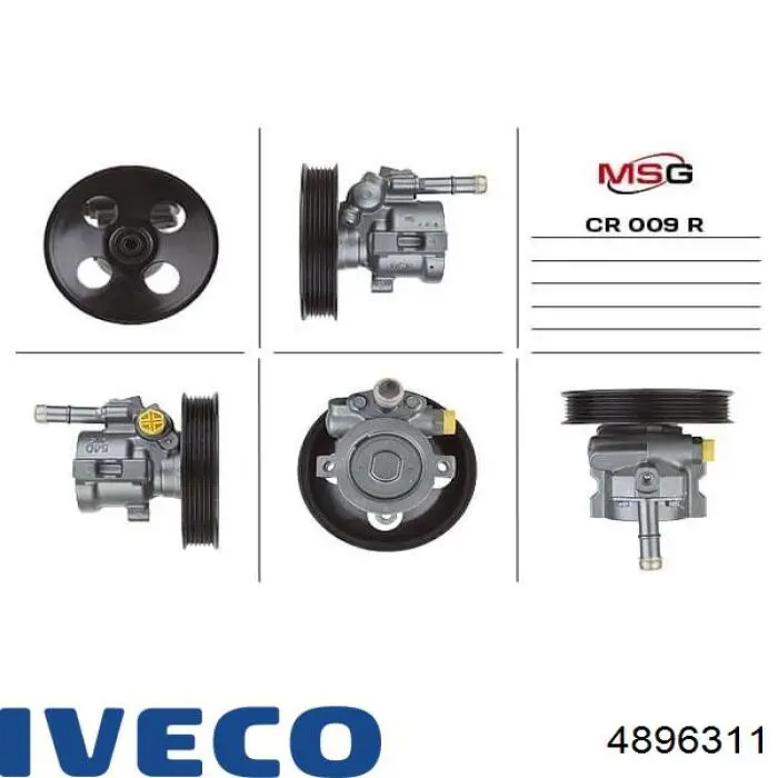 Купить 4896311 Iveco Насос рулевого управления