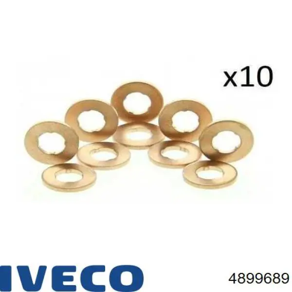 4899689 Iveco Кольцо форсунки инжектора посадочное