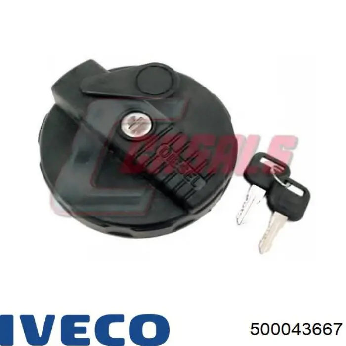 500043667 Iveco крышка (пробка бензобака)