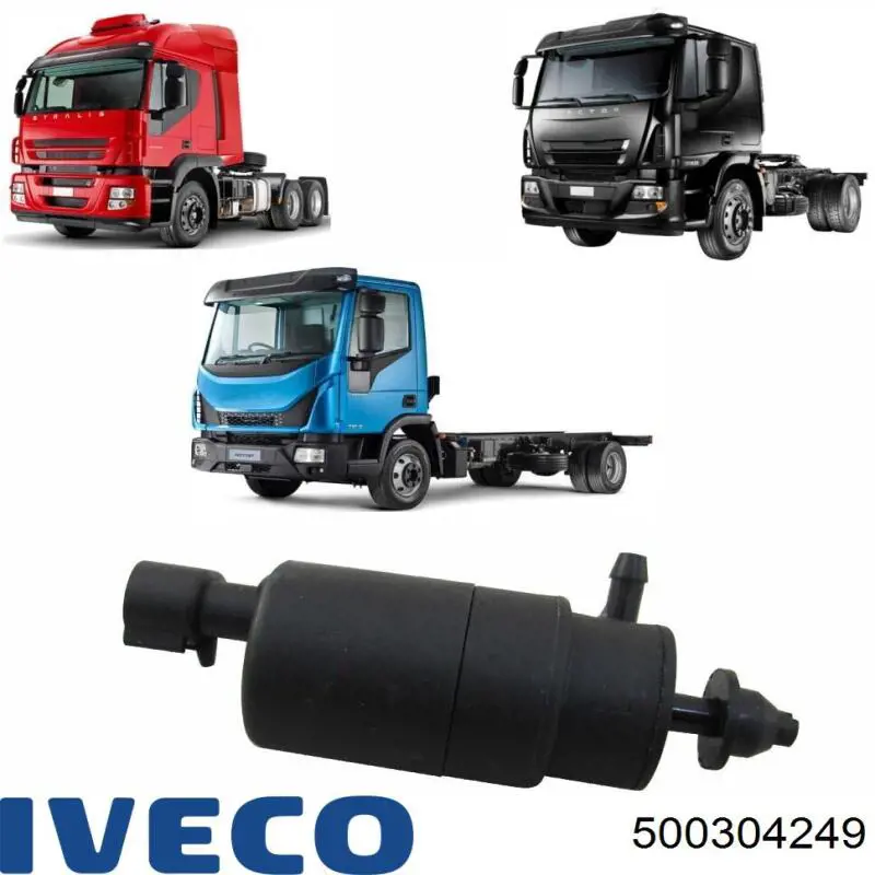 Двигатель омывателя лобового стекла Iveco 500304249 цена, от 15.67 USD
