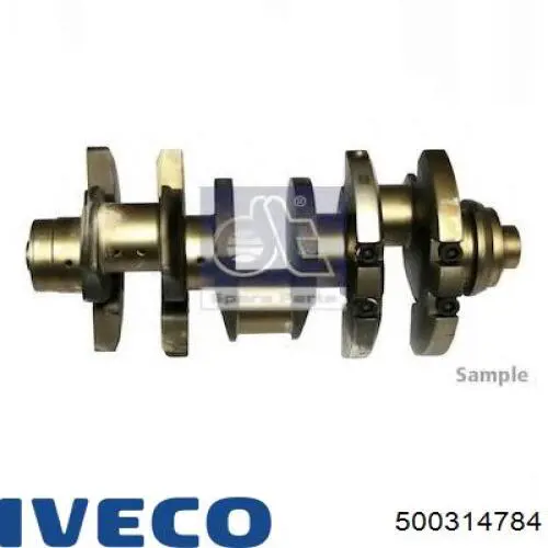 Коленвал двигателя 500314784 Iveco