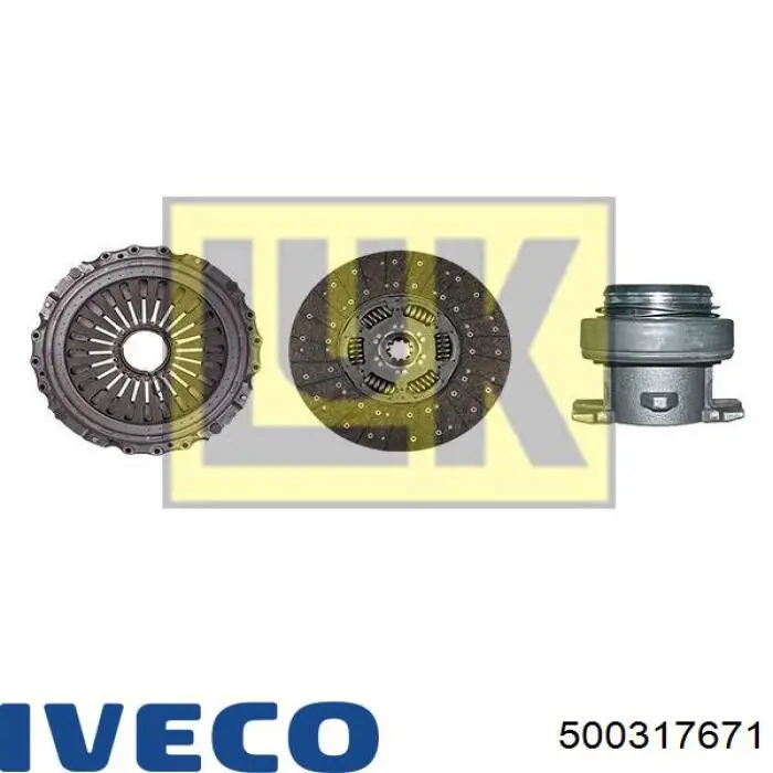 Подшипник скольжения сцепления Iveco 500317671 цена, от 156.43 USD