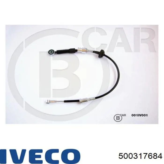 Трос переключения передач 504034853 Iveco