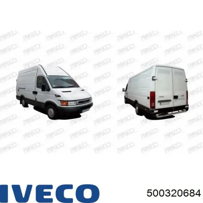 Купить 500320684 Iveco Туманка правая
