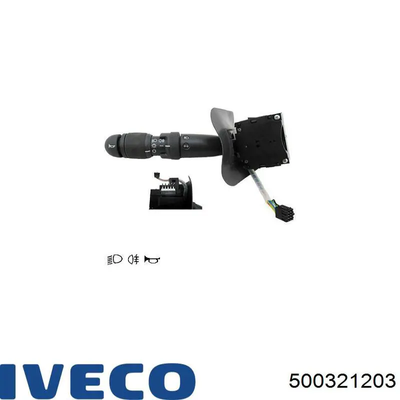 Купить 500321203 Iveco Подрулевой переключатель